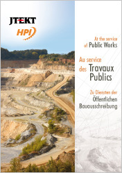 Catalogue HPI format PDF gamme travaux publics